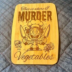 Engraved Bamboo Cutting Board